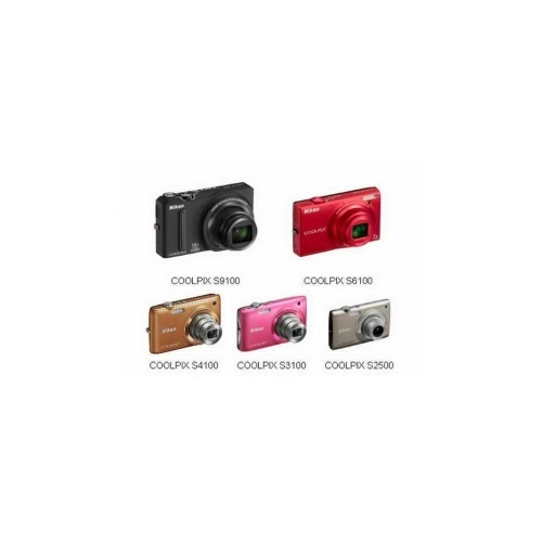Nikon Coolpix S9100 Digital Camera (Black) with 16GB Card + Battery +