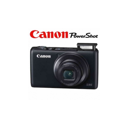 Canon Powershot S95 Digital Camera with 8GB Card + Battery + Case +