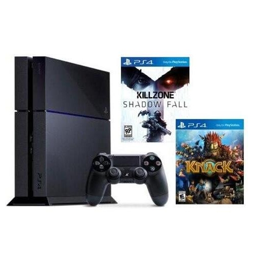 PS4 500GB Console Bundle with Killzone and Knack
